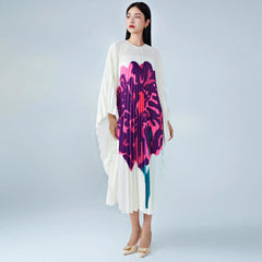 Luxury Pleated Caftans Dress
