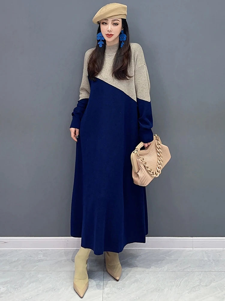 HEYFANCYSTYLE Korean Style Knit Dress