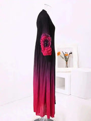 Truly Pleated Sleeveless Dress & Coat