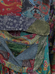 Luxury Boho Oversized Cotton & Linen Hoodie