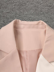 Pink Luxury Boyfriend Blazer