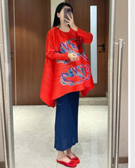 Relaxed Pleated Tunic