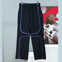 Men's Modern Airbrush Design Suit