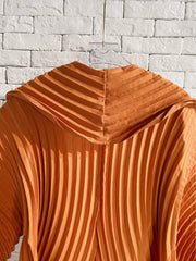 Truly Pleated Plisse Coat
