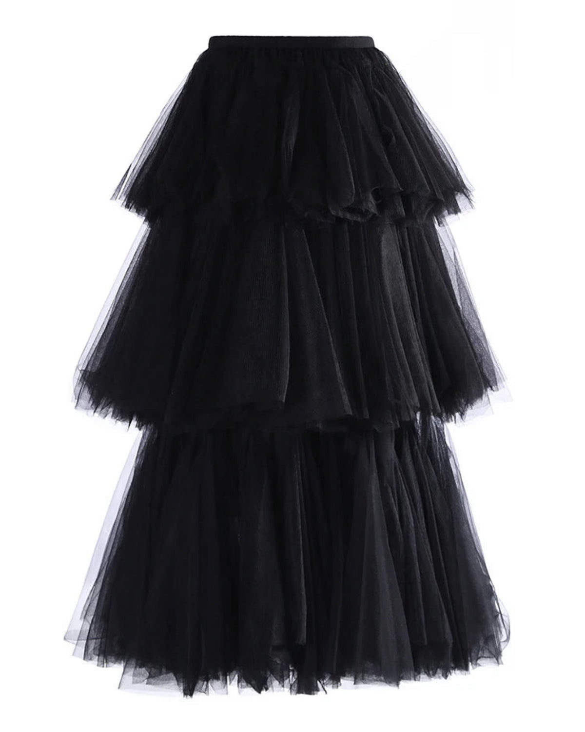 Couture Tiered Tulle Skirt