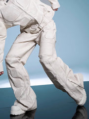Men's Moto Vegan Leather Trousers
