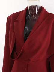 Luxury Shawl Blazer