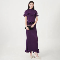 Premium Plissé Skirt 2-Piece