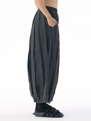 Premium Lantern Pleated Pants