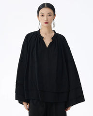 Luxury Oversized Draped Top