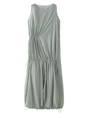 Japanese Sleeveless Maxi Dress