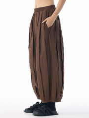 Premium Lantern Pleated Pants