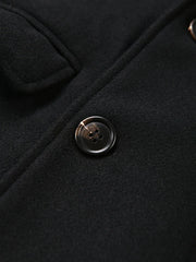 Luxurious Topstitch Oversized Coat