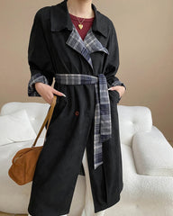 Luxe Faux Suede Reversible Coat