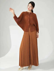 Luxury Airy Plissé 2-Piece Set