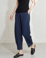 Luxury Pleated Lantern Trousers