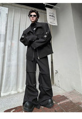 Men's High Street Jacket & Pants 2-Piece Set