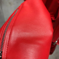 Luxury Sheepskin Asymmetric Jacket