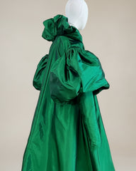 Floor-Length Opera Coat Gown