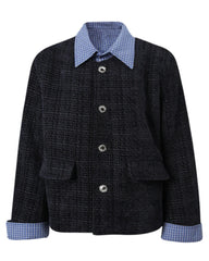 Classic Tailored Tweed Jacket