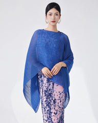 Luxury Sheer Pleats Shawl