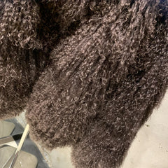 Curly Shearling Lamb Coat