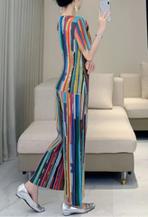 Luxury Plisse Trouser Set