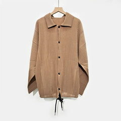 Luxury Plissé Pleated Jacket