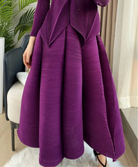 Premium Truly Pleated Top & Skirt