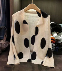 Unique Luxury Pleated Cardigan