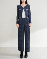 Couture Pleats Blazer & Pants