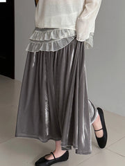 Luxury Japanese Velvet Skirt