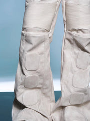 Men's Moto Vegan Leather Trousers