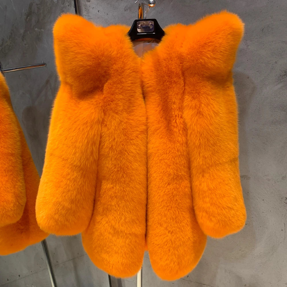 Women's Fox Fur Coat