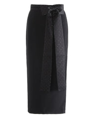 Couture Satin Bow Skirt