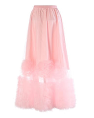 Luxury Tulle Ruffle Skirt