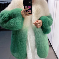 Authentic Fox Fur Coat - Full Pelt