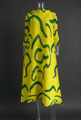 Luxury Plisse Kaftan Dress