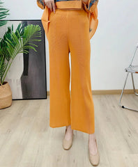 Premium Plisse Blouse & Pants