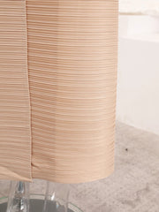 Truly Pleated Stretchy Long Coat