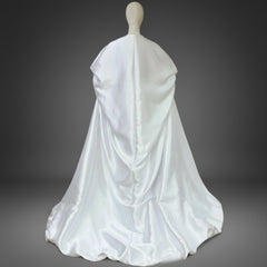 Luxury Floor-Length Puffy Cape