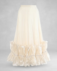 Couture Ruffled Tulle Skirt