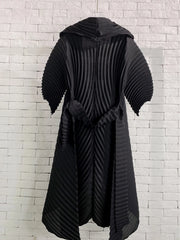 Truly Pleated Plisse Coat