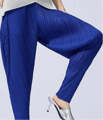 Luxury Pleated Tapered Trousers