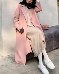Cashmere & Wool-Blend Coat