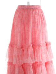 New Couture Tulle Midi Skirt