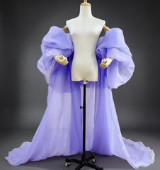 Couture Organza Evening Coat