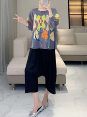 Plissé Japanese Harem Pants