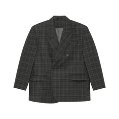 Men's Modern Plaid Suit Set