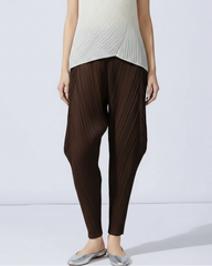 Luxury Pleated Tapered Trousers